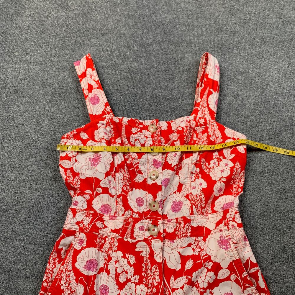 Maeve Jumpsuit Women 8 Multi The Portside Button Front The Colette Pockets - Picture 5 of 13